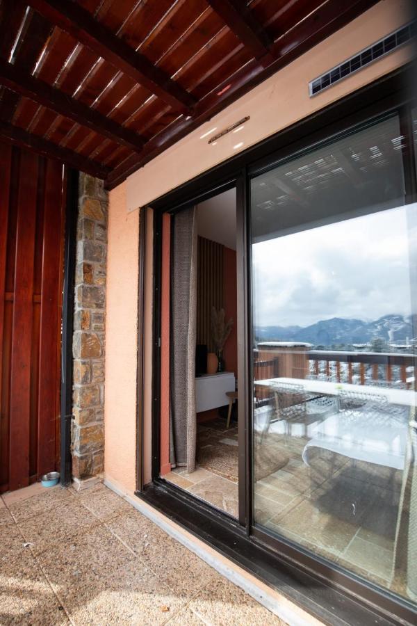 Le Ticou - Cosy Et Lumineux Avec Balcon Apartment Font-Romeu-Odeillo-Via Luaran gambar